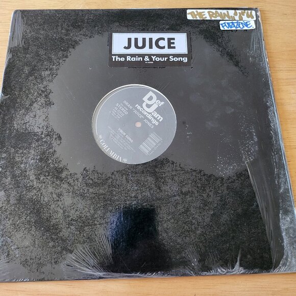 Oran Juice Jones The Rain Your Song 12" Vinyl Single R&B 1986 Def Jam Record LPB - Picture 1 of 9